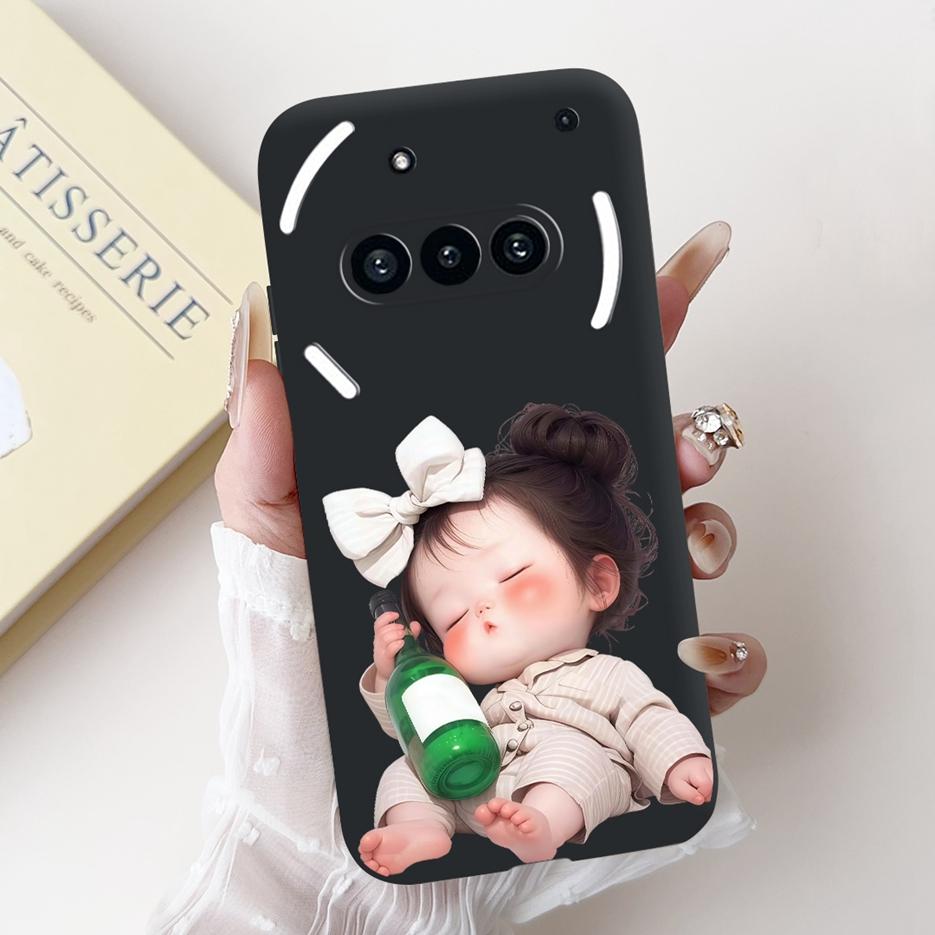 Per Custodia Nothing Phone 3A A059 Copertura Lussuosa Verniciata Candy Custodia Morbida in Silicone Per Nothing Phone 3A Pro A059P Phone3A Custodie
