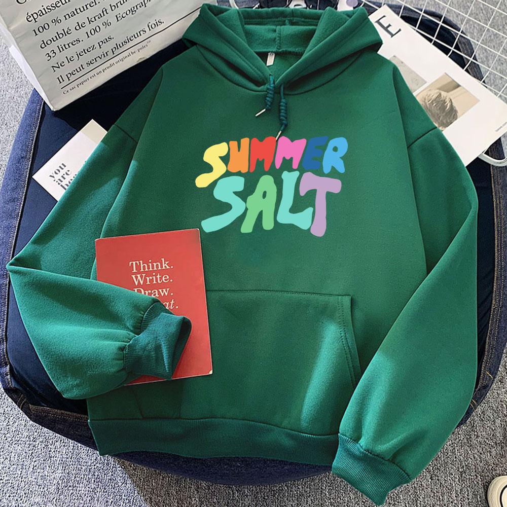 Hip Hop Streetwear Band Summer Salt Hoodies Funny Casual Women Men Hooded Sweatshirts Gothic Clothes Fashion Streetwear
