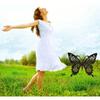 The Lakeside Collection Animal Silhouette Stake 14*17in Garden Décor Butterfly Yard Art Butterfly Stake Animal Silhouette Stake