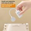 Folding Mini Clip‑on Rechargeable LED Book Lamp, 3 Modes Eye‑Protection Dimmable Light for Bedroom Desk Reading Study Indoor Daily Use Supplies