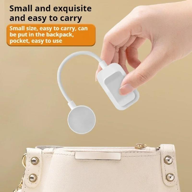 Folding Mini Clip‑on Rechargeable LED Book Lamp, 3 Modes Eye‑Protection Dimmable Light for Bedroom Desk Reading Study Indoor Daily Use Supplies