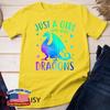 Just a Girl Who Loves Dragons Cute Unisex T-Shirt