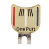 Magnetic Golf Hat Clip Magnetic Golf Ball Marker Golf Hat Clip with Ball Mark Golfer Accessory Golden
