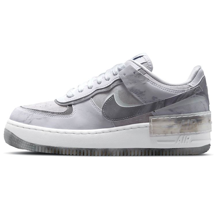 

Nike Wmns Air Force 1 Shadow Goddess Of Victory Smoke Grey White DJ4635-100 EU 35.5
