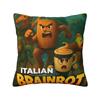 Italian Brainrot Men Women Unisex Funny Meme Pillow Cover Novelty Pillow Case For Home Decor Cushion Cover Soft Pillowcases