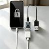 USB Type C Microcontroller Development Board Circuit Card with P2350 Chip, USB-A Extension Port, 15 GPIO Lines, Stated 2 Megabyte Flash and 33 X 17.5