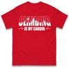 Funny Climbing Is My Cardio Sports Tshirt Unisex Rock Climber Gift Loose Fit Casual Daily Wear Cotton Short Sleeve Shirts