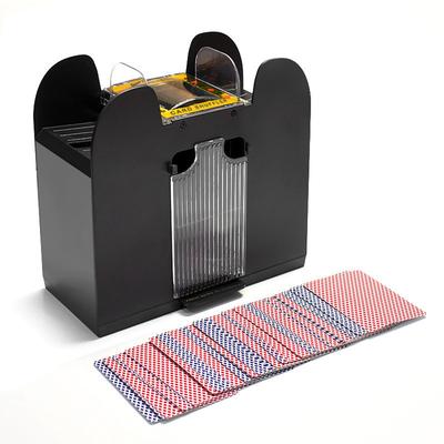 Otomatik Kart Karıştırıcı Elektrikli 6 Deste Pille Çalışan Kart Karıştırma Makinesi
