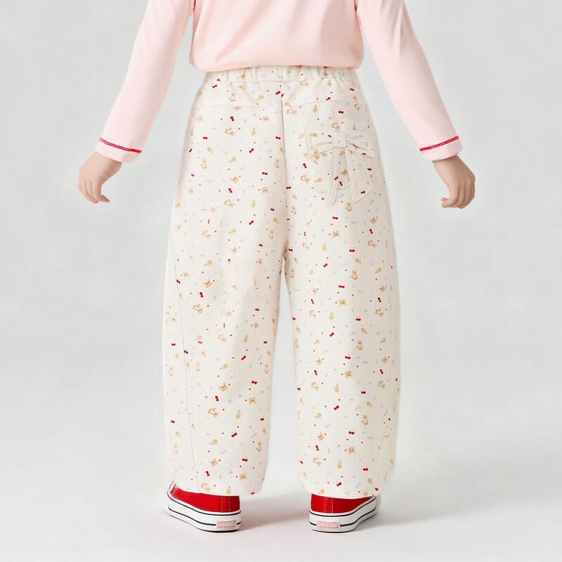 Deesha Girls  Printed Wide-Leg Pants 140