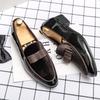 38~48 Mens Dress Italy Paty Leather Wedding Luxury Designer Flats Business Formal Gentleman Casual Driving Shoes for Men Loafers