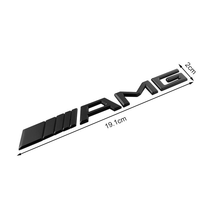 Car 3D Metal Super Custom Limited Body AMG Emblem Badge Decals Auto Tail Sticker For Mercedes-Benz W166 W212 W204 C E ML GL GLK