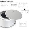 4inch-10inch Non-Stick Aluminum Round Cake Pan with Removable Bottom for Wedding/Birthday/Christmas Cake Baking Round Cake Tin
