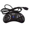 Volan XSDJASD 2 joc joc negru controller pe 16 biți, pentru, piese, controller, accesorii, gamepad cu 6 butoane,