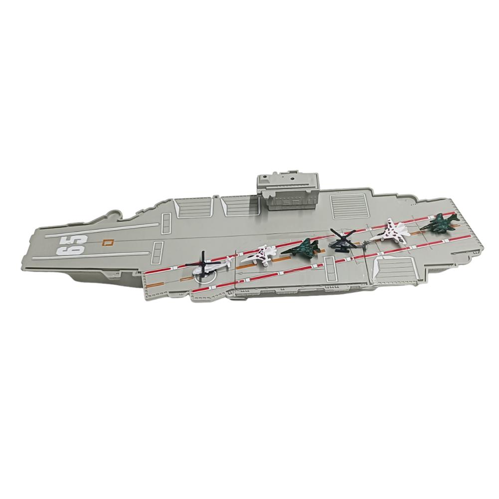 Realistic 3D Model Aircraft Carrier Model Wear-Resistant Ship Toy Boat Ship Models Kit Gift for Kids Children