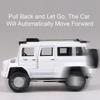 1:28 UNIMOG U5000 Defender Car Model Toy Metal Body Sound Light Doors Opened Off Road Vehicle Toys Collection for Birthday Gifts