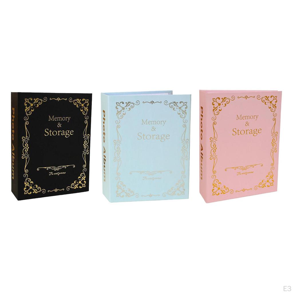 Photo Album 4x6 50 Pages,Picture Book with 100 Pockets DIY Memory for Party