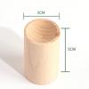 Creative Indoor Aromatherapy Essential Oil Diffuser Decoration Car Diffuser Wood Block Fragrance Wooden Diffuser Ornaments