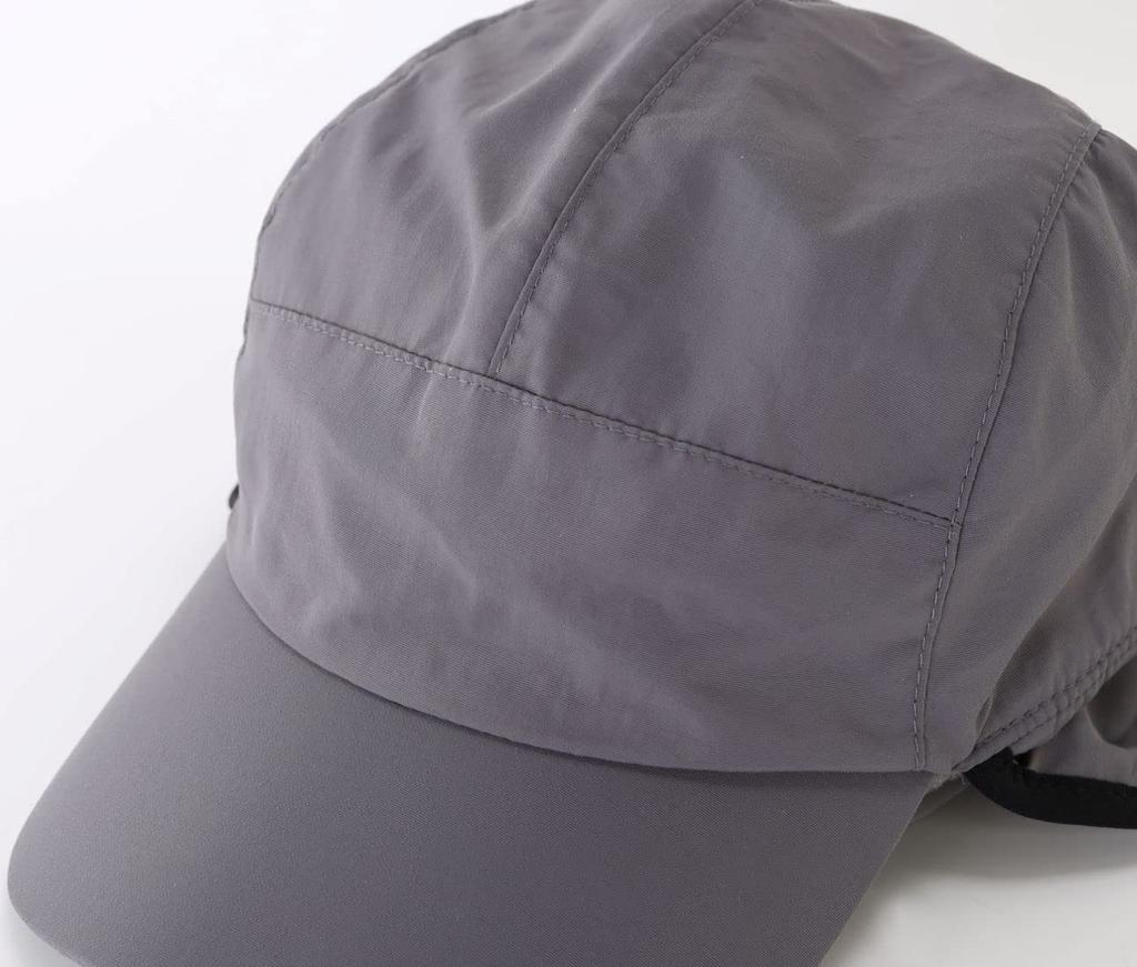 [Connectyle] Men's Winter Cap with Earmuffs Fishing Outdoor Cold Protection Hat Cycling Work Cap Waterproof Gray