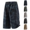 Herren Casual Hosen, Sommer Leichte Strandshorts, Dreiviertellange Shorts