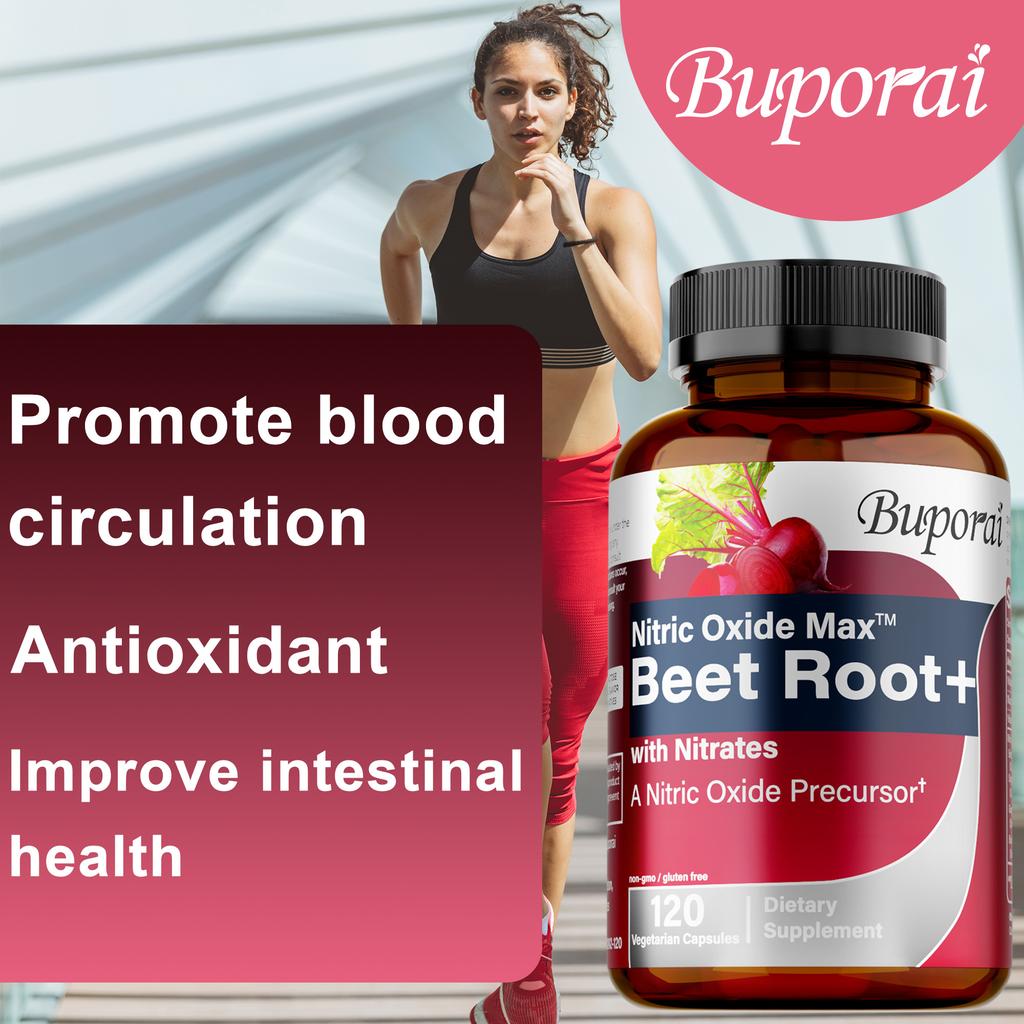 Contains Beetroot and a Nitric Oxide Precursor Blend To Support Vascular Health and Provide Antioxidant Benefits. Suitable for Adults.