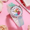 LED Frozen Cartoon Silicone Watch for Kids