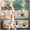 60mmx2m Cute Diary Paper Tape Girl with Pet Clothing Waterproof Tape Trendy Scrapbook Set