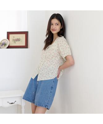 THURSDAY ISLAND Lace Detail Blouse_T264Mbl265W
