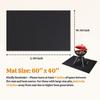 BBQ Grill Mat Thick Pad Oven Liners Baking Mats Double-Sided Fireproof Grill Pad Oil-Proof Waterproof BBQ Protector Mats