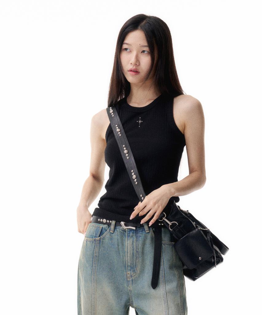 Iugamakaras Studded Strap (Black)