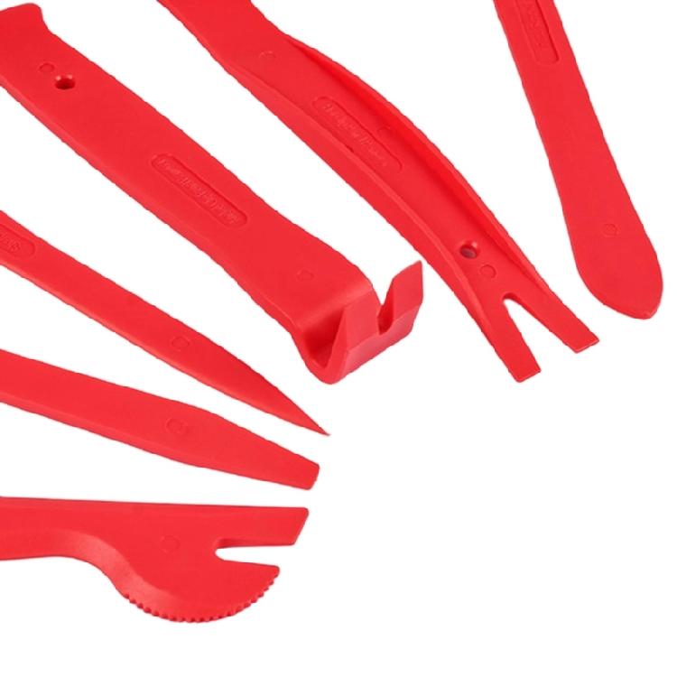 Universally Car Interior Dismantling Tool 6 Piece Plastic Kit For Navigation Stereophonic Door Panel Repair