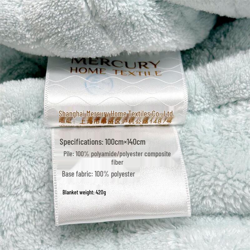 Mercury Home Textiles Kleine Ruitjes Handdoekdeken