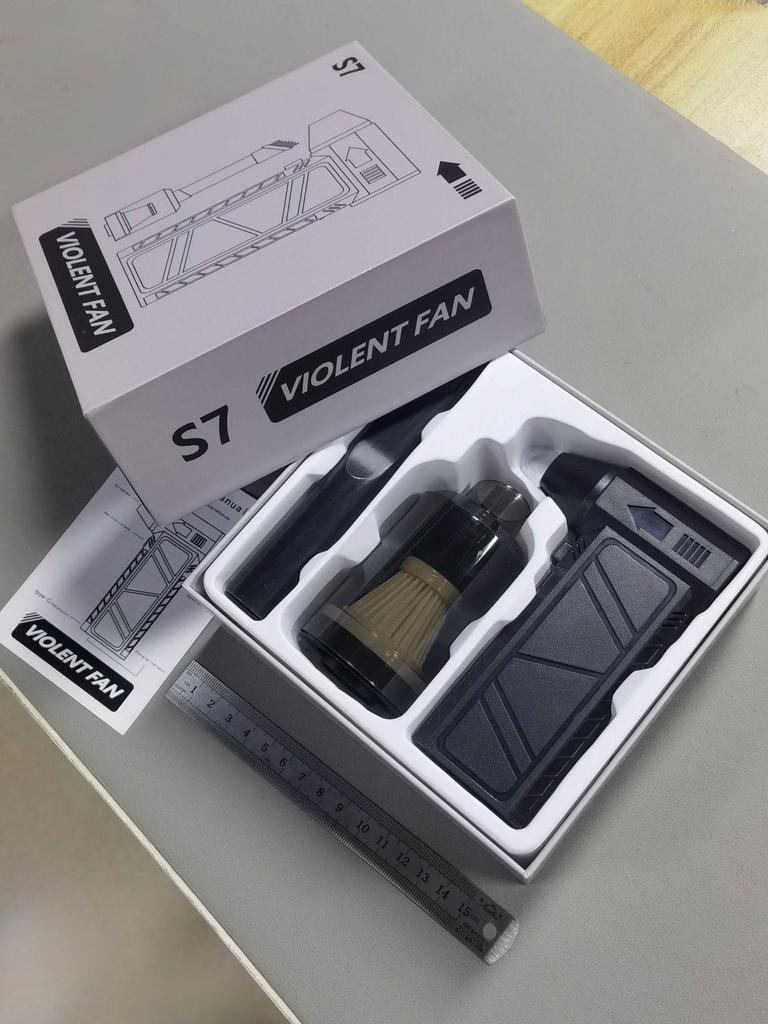 High-Speed Handheld Car Dust Blower: 130,000 RPM Outdoor Turbine Fan