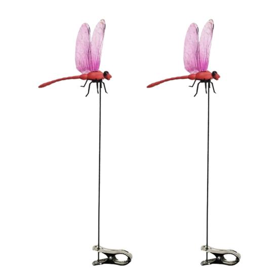 

2/6 шт. зажим для шляпы стрекоза яркий цвет искусственный дизайн стрекоза украшение дисплей зажимы для шляпы аксессуар для шляпы 2pcs