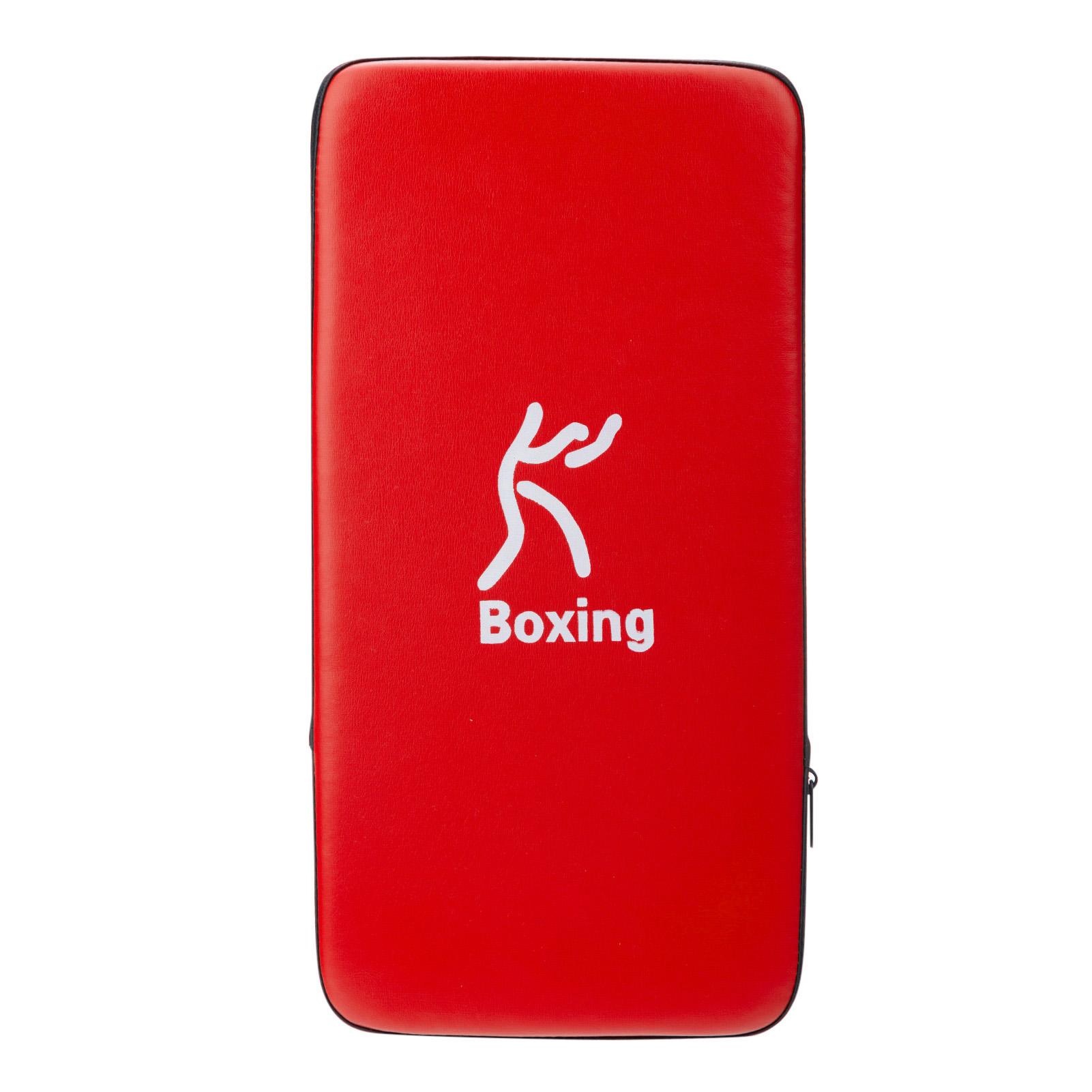 

Taekwondo Pad, PU Lther, Lightweight boxing for Martial Arts Training, Red Color, Bandage, Perfect for Boxing and Muay Thai