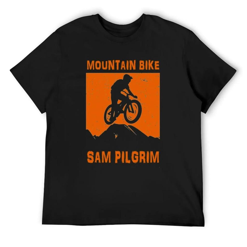 Maglietta Sam Pilgrim Magliette oversize magliette grafiche da basket t-shirt da uomo ad asciugatura rapida