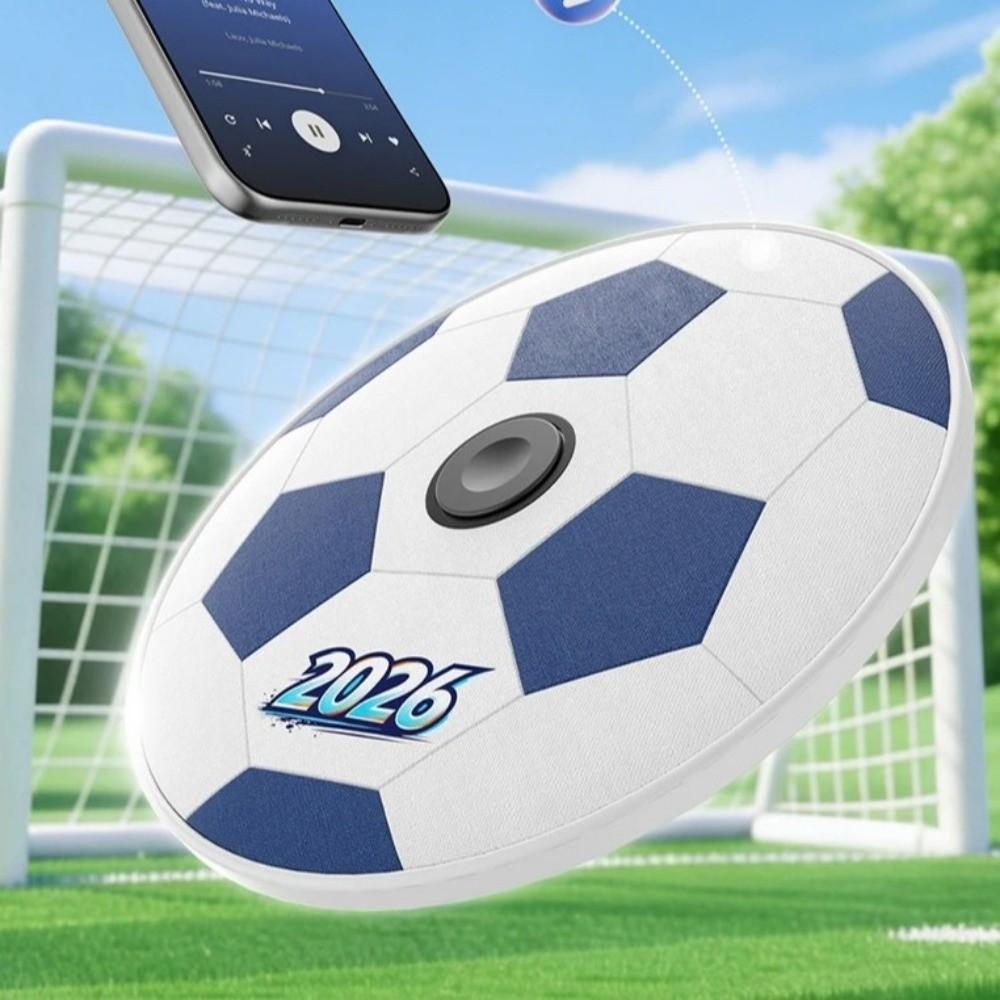 Ultra-Thin Under Pillow Bluetooth Speaker Soccer Ball Bedroom Pillow Speaker Listening To Music