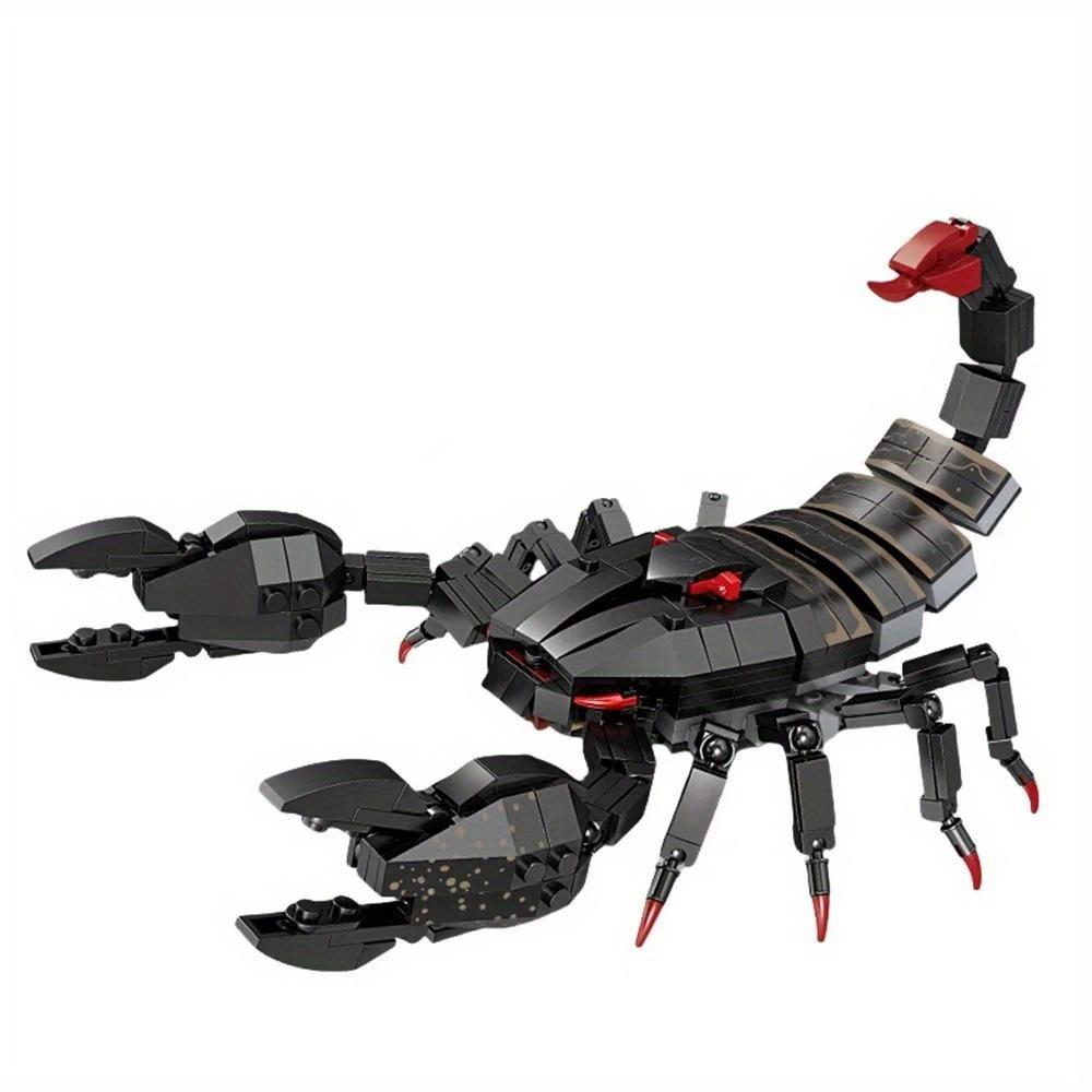 Insect Toy Building Blocks Kit 1 Bag Animals Figures Scorpion Spider Trilobites Model Educational Toys for Kids with Bag