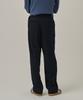 ANALOG MOOD Double-Pleat Wide Winter Slacks (Navy)