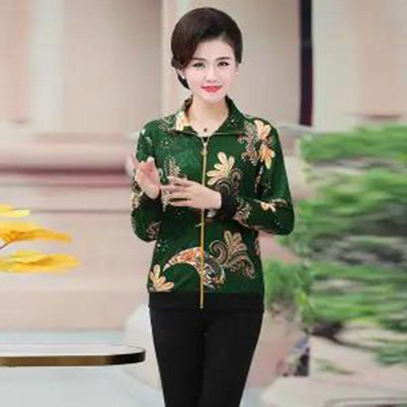 

Блузка с длинным рукавом, женская осенне-весенняя тонкая футболка с вишневым принтом, женские рабочие топы XXL