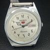 REFURBISHED SEIKO 5 AUTOMATIC 6309A JAPAN MENS VINTAGE SILVER WATCH A442600-1