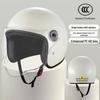 New 3C Certified Unisex Electric Vehicle Helmet: Autumn/Winter Model for Cold Protection and Warmth - Lightweight for Motorcycles