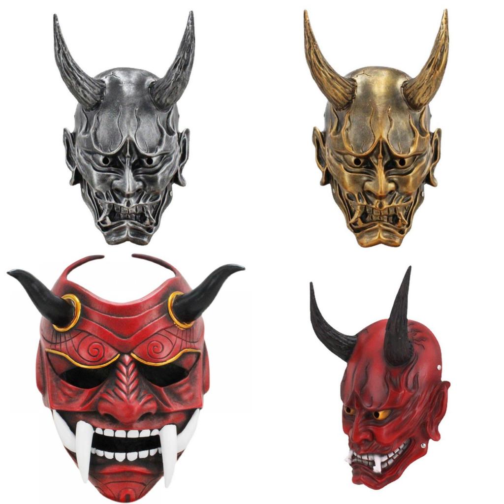 Hannya Spirit Mask Halloween Collectible Sculpture For Themed Parties And Horror Events