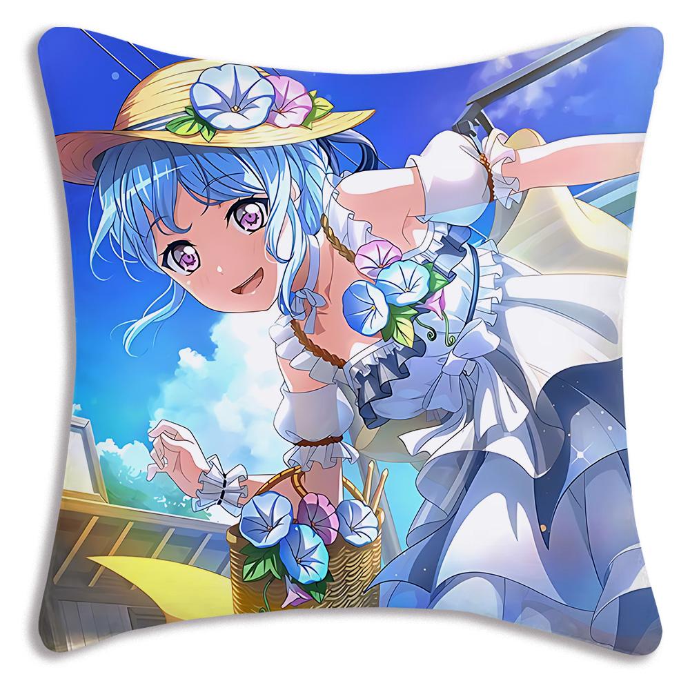Pillow B-BangS Anime D-DreamS Covers Cartoon Sofa Decorative Home Double-sided Printing Short Plush Cute Cushion Cover