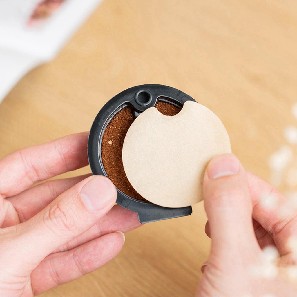 ABUL-200X Disposible Paper Filter For Reusable Tassimo Coffee Capsule Protect From Block Keep Capsule For Cleaning