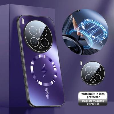 Hülle für VIVO X200 Ultra X200Pro Mini AG Matt Magnetisch Kabelloses Laden Hartschale Für Vivo X200S Y300 Stoßfeste Bumper-Hülle