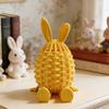 Easter Egg Decorations 3d Printed Easter Eggs Flexible Articulated Bunny Decor Easter Basket Stuffers Party Supplies Easters Gif