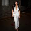 Winter Sexy Lace Cutout Backless Maxi Dress Halter Deep V-Neck Slim Fit Party Date