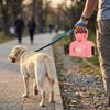 Solid Plastic Body Dog Poop Pick Up Tool Pink Tone Surface Handbag Shaped Frame Plastic Poop Grabber Lightweight Build
