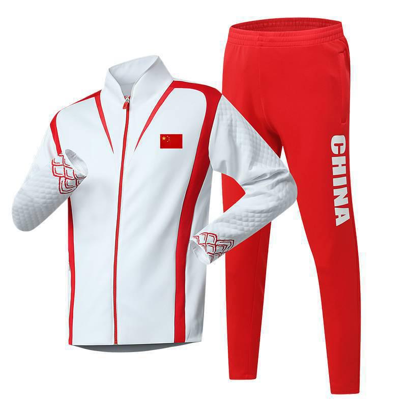 Chinese Team Sports Ceremony Suit: Entrance, Award, Martial Arts & Gymnastics Uniform