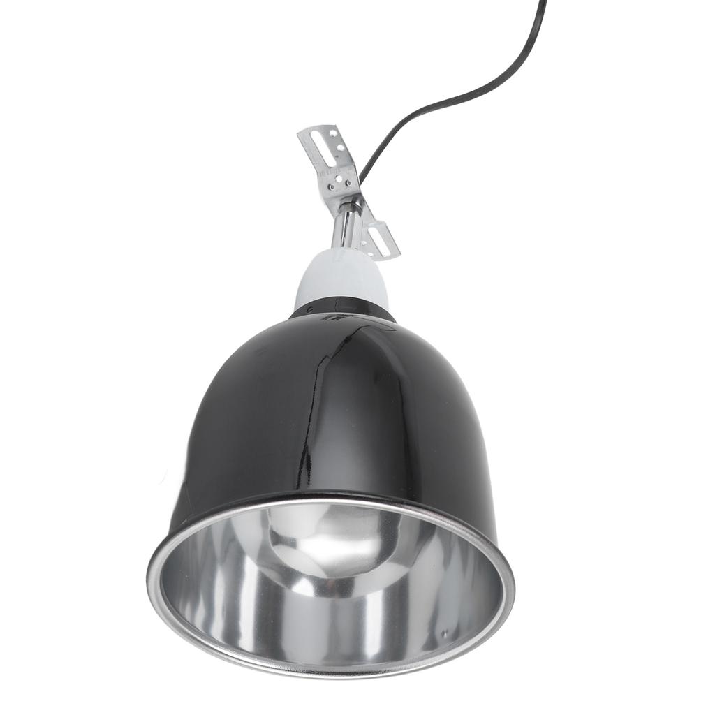 Reptile Light Fixture 360 Degree Rotating UVA UVB Lampshade Deep Dome Heating Lamp Cover for
